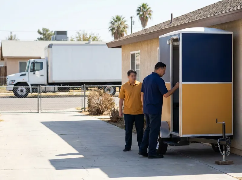 Restroom Trailer Rental in San Bernardino, CA