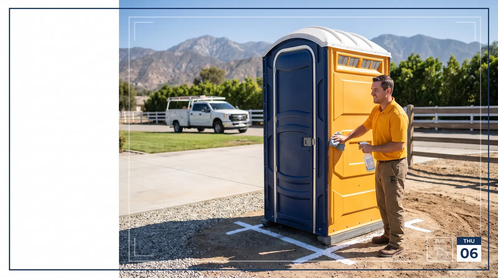 Portable Toilet Supplier in San Bernardino, CA