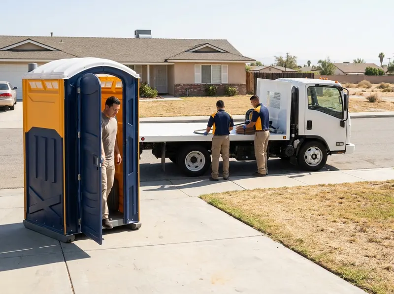 Standard Portable Toilet Rental in San Bernardino, CA